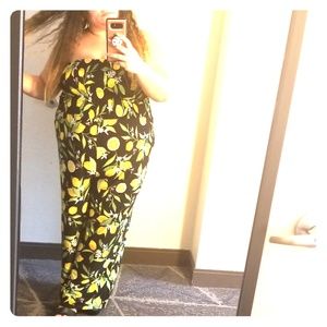 Plus Lemon Jumpsuit
